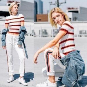 Casual Side Striped Jogger